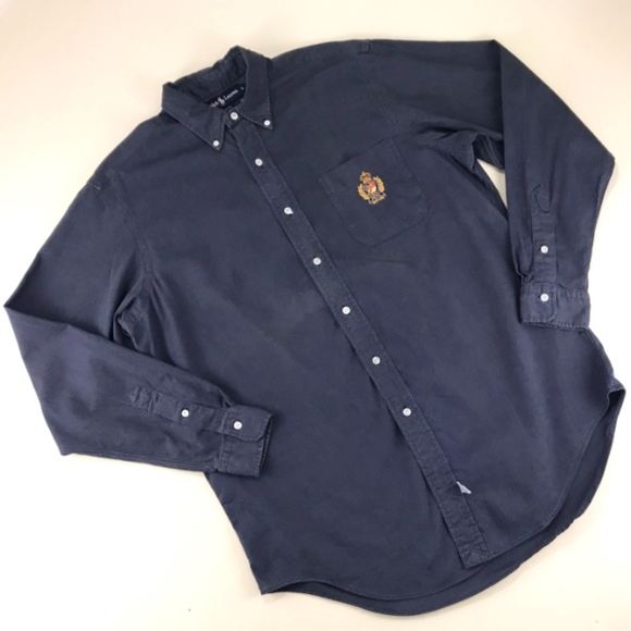 Ralph Lauren Other - Ralph Lauren Men's Button Up Faded Blue Large